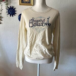 Reebok Size Large Super Bowl 2011 long sleeve t shirt womens